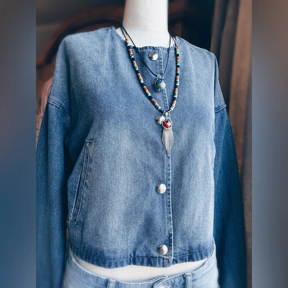 OOAK Artisan Borosilicate "Galaxy" Vortex Pendant - Adjustable Art - Picture 7 of 16